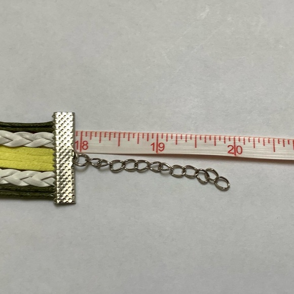 Green and Yellow “Love Packers “Bracelet - Picture 4 of 7